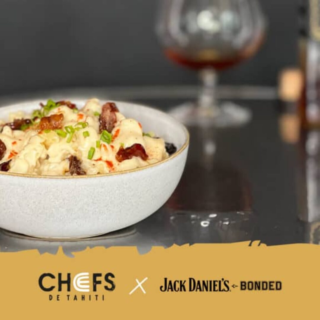 MAC & CHEESE BACON AU JACK DANIEL’S 