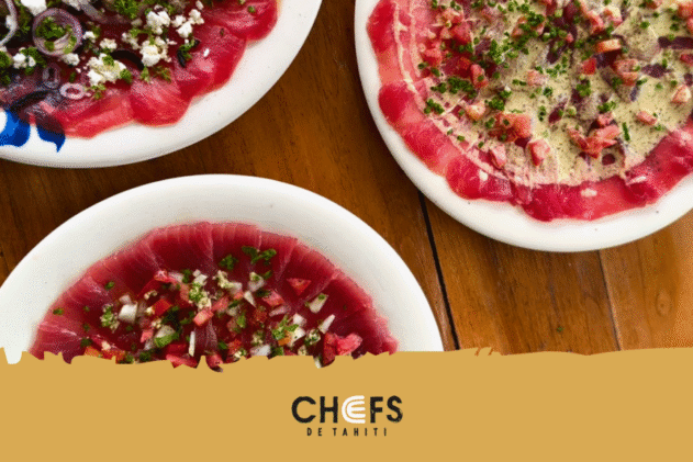 Le carpaccio de thon