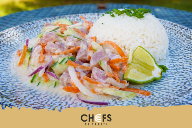 Poisson cru au lait de coco